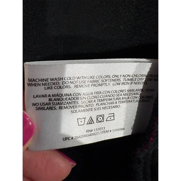 Orvis Jacket Womens Size S Red Black Buffalo Plaid Fleece Lined Snap Front - Picture 6 of 8